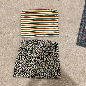 Bundle of two American eagle tube tops